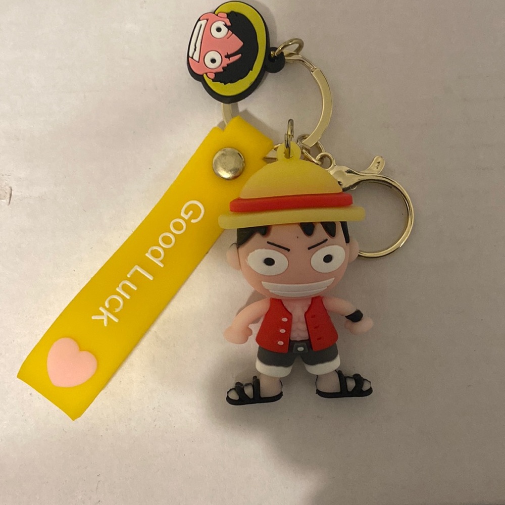 One piece Luffy keychain